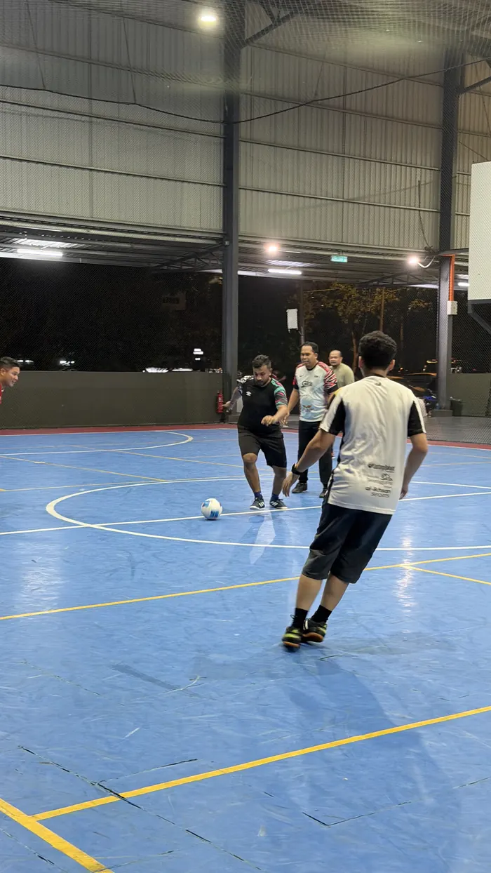 Attacking play in front of goal